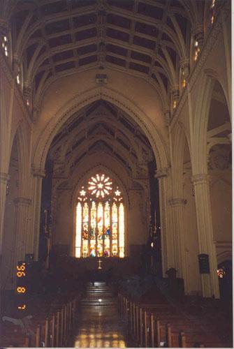 Interior view of Christ's Church Cathedral – 1996
