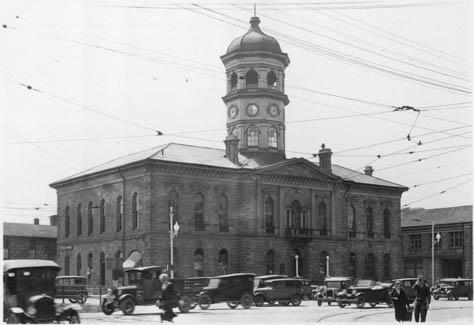 View from northeast of main facade - 1920