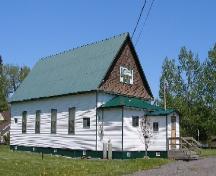 Exterior side view; Jean Hershey