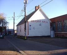 Orange Hall, Edmonton (Summer 2000); Alberta Culture and Community Spirit, Historic Resources Management, 2000