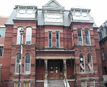 Former City Club building, Barrington Street façade, 2004; Heritage Division, Nova Scotia Department of Tourism, Culture and Heritage, 2004
