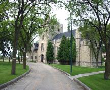 View of south elevation of the School for the Deaf, Winnipeg, 2005; Historic Resources Branch, Manitoba Culture, Heritage and Tourism, 2005