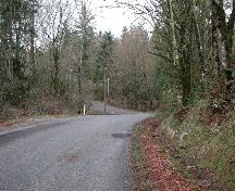 Looking west along Telegraph Trail from Glover Road.; Township of Langley, Julie MacDonald, 2003.