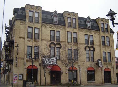 The Façade of the Huether Hotel