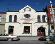 View of the main (east) facade showing proportions and scale – June 2005; OHT, 2005