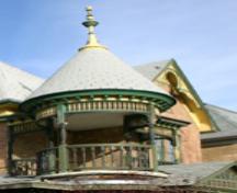 Detail view of the Paterson-Matheson House, Brandon, 2006; Historic Resources Branch, Manitoba Culture, Heritage, Tourism and Sport, 2006