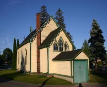 North and west facades; Susan Schappert, 2007