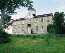 View of the main (south) façade taken from the southeastern corner of the property – July 2004; OHT, 2004