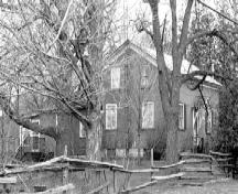 View of house and grounds; Town of Markham, date unknown.