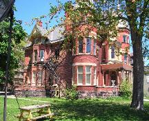 Buchan House, viewed from the southwest.; D. Menard, 2005