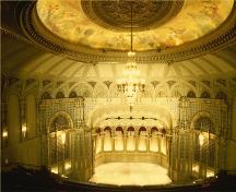 Interior view of the Orpheum Theatre National Historic Site of Canada.; Parks Canada Agency / Agence Parcs Canada