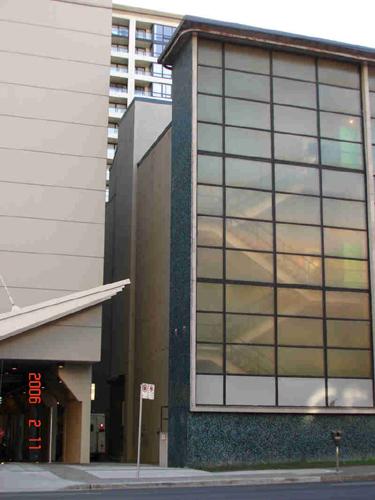 Detail of northwest corner