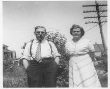 The Elsliger couple.; Mrs. Robert Elsliger Arsenault