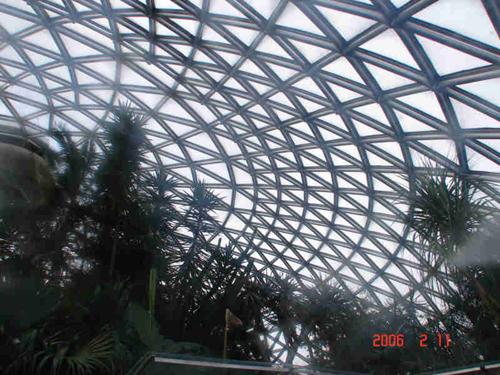 Detail of geodesic dome