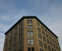 Wall details of the Bedford Building, Winnipeg, 2006; Historic Resources Branch, Manitoba Culture, Heritage, Tourism and Sport, 2006