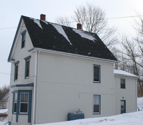 Showing north elevation