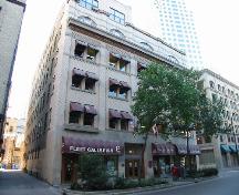View of the main (west) elevation of the Hammond Building, Winnipeg, 2004; Historic Resources Branch, Manitoba Culture, Heritage, Tourism and Sport, 2004