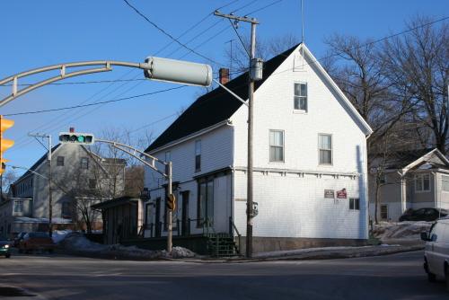 Showing north elevation