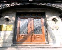 Détail de la maison Mackenzie-Brydges; Ministère de la Culture, des Communications et de la Condition féminine, Jean-François Rodrigue, 2004