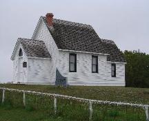 View of the south facade of the church, 2007.; Brett Quiring, 2007.