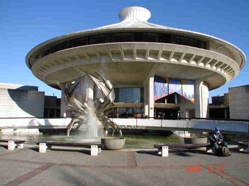 Entrance to the Planetarium