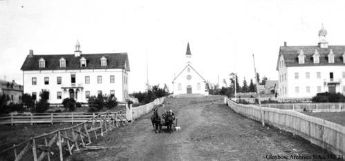 View of front elevation