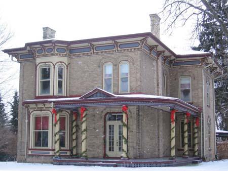 Northeast corner of the Haalboom Home