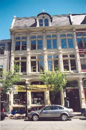 View of north, frontal elevation