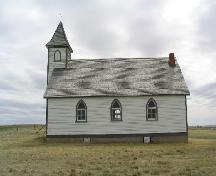 Looking south with a side view, 2004.; Government of Saskatchewan, James Winkel, 2004.
