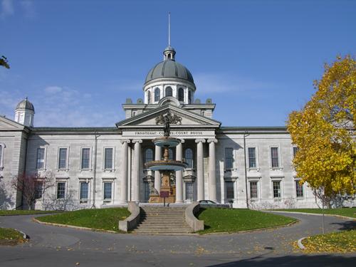 Front view of Courthouse