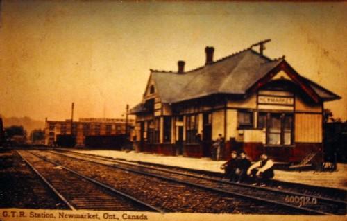 Newmarket Train Station: Looking North