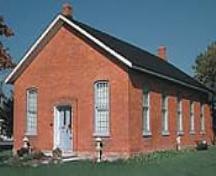 Front side of the former Reformed Mennonite Meeting House at 269 Killaly Street West; City of Port Colborne website