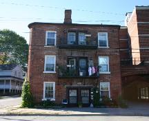 Front facade of the Chalk Carriage Works, now converted to apartments.; Susan Schappert, 2007