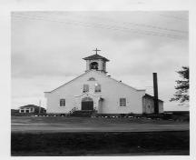 Historic view of the front façade.; Religieuses Notre-Dame-du-Sacré-Coeur
