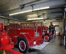 Intérieur de la caserne de pompiers no 3, Winnipeg, 2006; Historic Resources Branch, Manitoba Culture, Heritage, Tourism and Sport, 2006