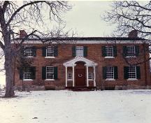 Main (east) façade after restoration – 1980; OHT, c.1980