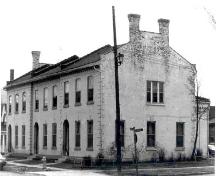 Historic Photo of the George and Chatham Street Elevations of 108-112 George Street.; Photo courtesy of Audrey Scott Photo Collection