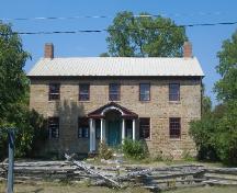 Brown-Jouppien House, former home of provincial soldier John Brown (Braun); Callie Hemsworth, Brock University, 2007