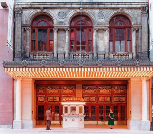 Yonge Street façade after restoration