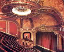 Interior of Elgin Theatre after Ontario Heritage Foundation Restoration; OHT