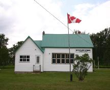 East elevation of Spurgrave School, Carrick, 2004; Historic Resources Branch, Manitoba Culture, Heritage, Tourism and Sport, 2004