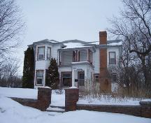 Façade principale de la maison Shillinglaw, Brandon, 2005; Historic Resources Branch, Manitoba Culture, Heritage, Tourism and Sport, 2005