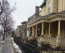 Facing West at the intersection of Brant Avenue and Richmond Street, 2007.; Kayla Jonas, 2007.