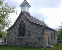Front view of Christ Anglican Church.; Government of Saskatchewan, Brett Quiring, 2004