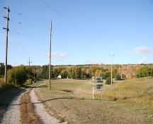 Vue d'ensemble - du sud-ouest du parc Riverside, région de Minto, 2006; Historic Resources Branch, Manitoba Culture, Heritage, Tourism and Sport, 2006