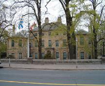 Government House, Barrington Street façade, Halifax, 2004; Heritage Division, NS Dept. of Tourism, Culture and Heritage, 2004