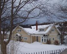 View of the front facade and right side, The Lea, St. John's, 1998; HFNL 2005