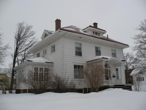 Showing southwest elevation