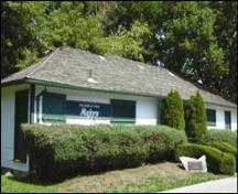 Featured is the tongue-and-groove clapboard Roy McKay Clubhouse.; Kendra Green, 2007