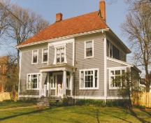 Showing south elevation in 1990; Wyatt Heritage Properties, Acc. 073.18